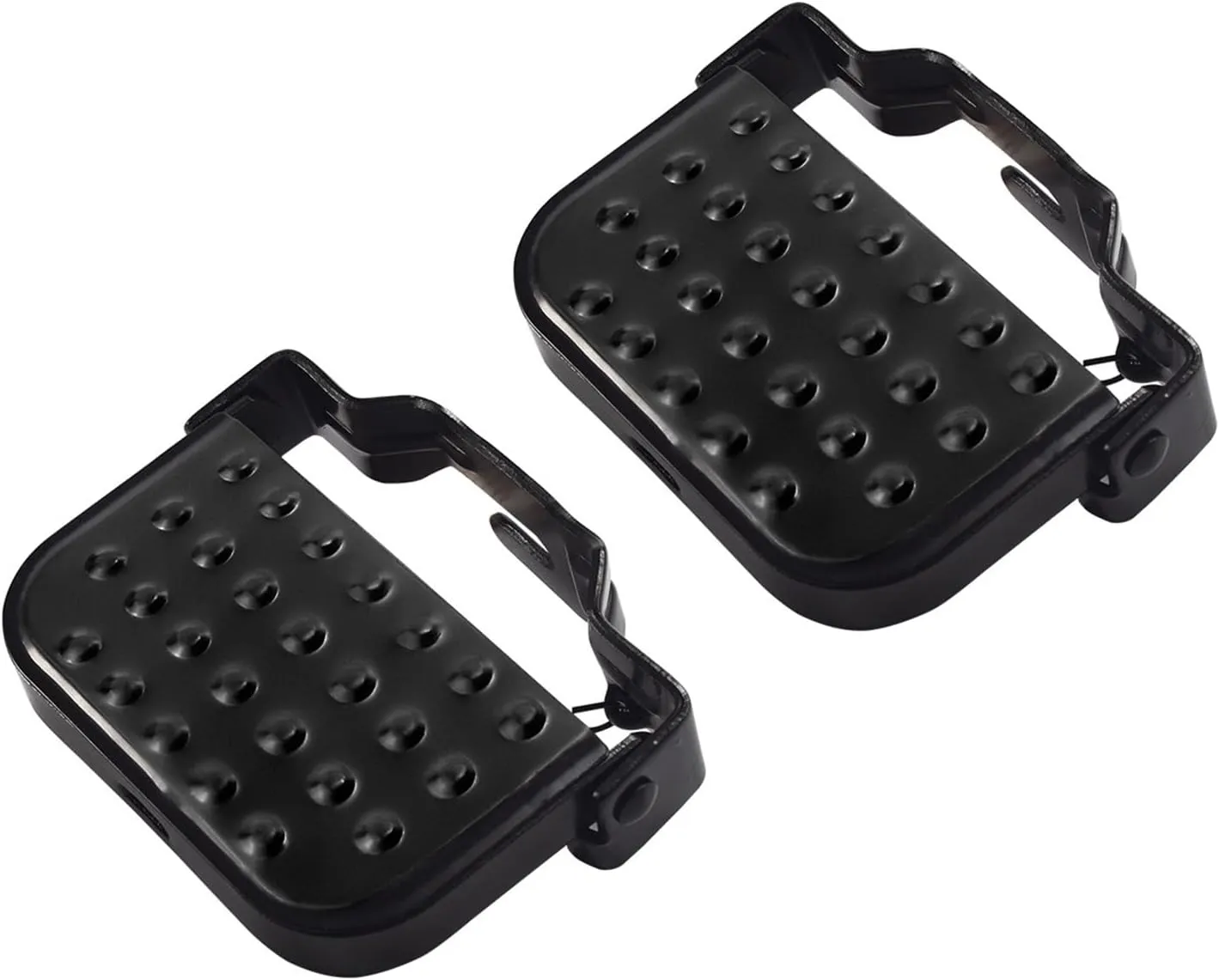 2 Pieces Pegs Rear Feet Pedals Folding Bike Foot Plates Pedals Bicycles Footrests for Mountain Bike