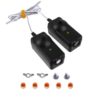 41A5034 Safety Sensor Kit, Replacement for Craftsman/Chamberlain/Liftmaster Garage Door Sensor, Compatible with Liftmaster/Chamberlain/Craftsman Garage Door openers Made After 1997