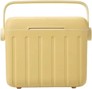 6L Camping Cooler Box Insulated Ice Chest Portable Ice Bucket for Outdoor Use