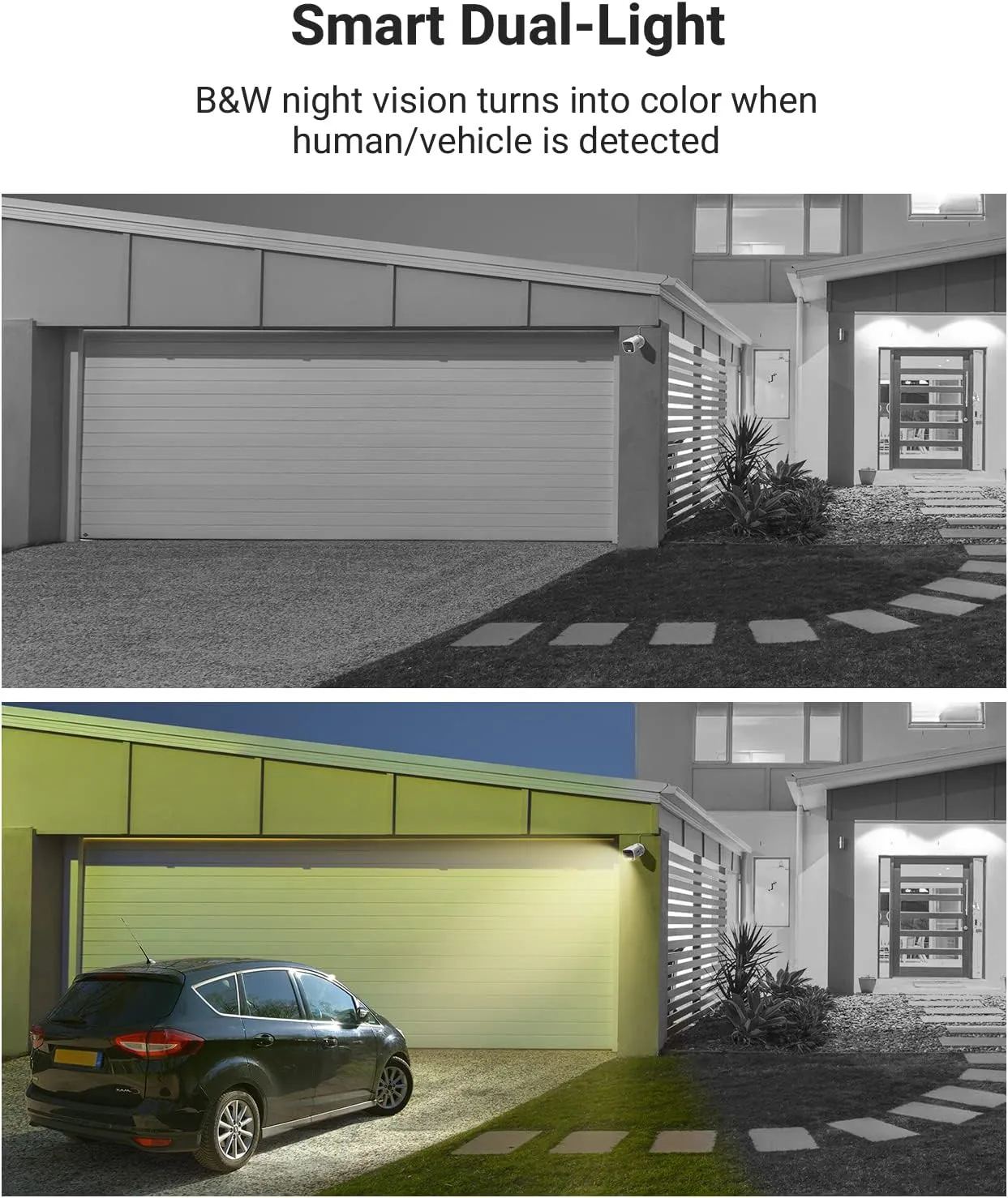 ANNKE 8CH 3K Security Camera System, 8 Channel Surveillance DVR, 4x 5MP 2960*1665 CCTV Cams with Audio, Dual Light, Built-in Mic, AI Human/Vehicle Detection, IP67, Color Night Vision, 1TB Hard Drive