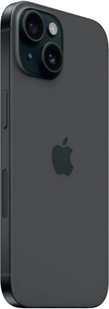 Apple iPhone 15 Plus, 128GB, Black - Unlocked (Renewed)