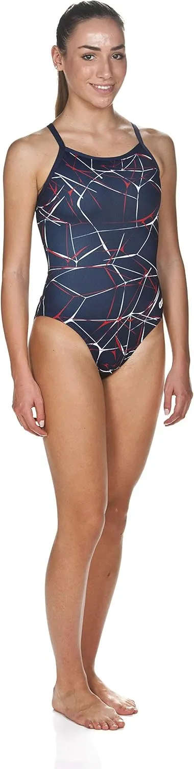 ARENA Women's Water Light Drop Back MaxLife One Piece Swimsuit