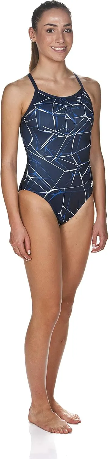 ARENA Women's Water Light Drop Back MaxLife One Piece Swimsuit