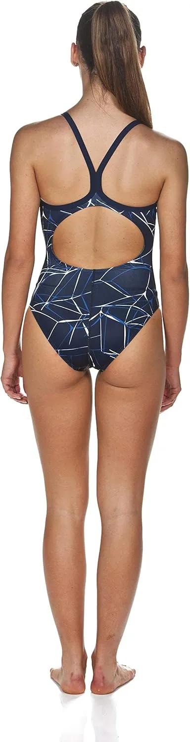 ARENA Women's Water Light Drop Back MaxLife One Piece Swimsuit