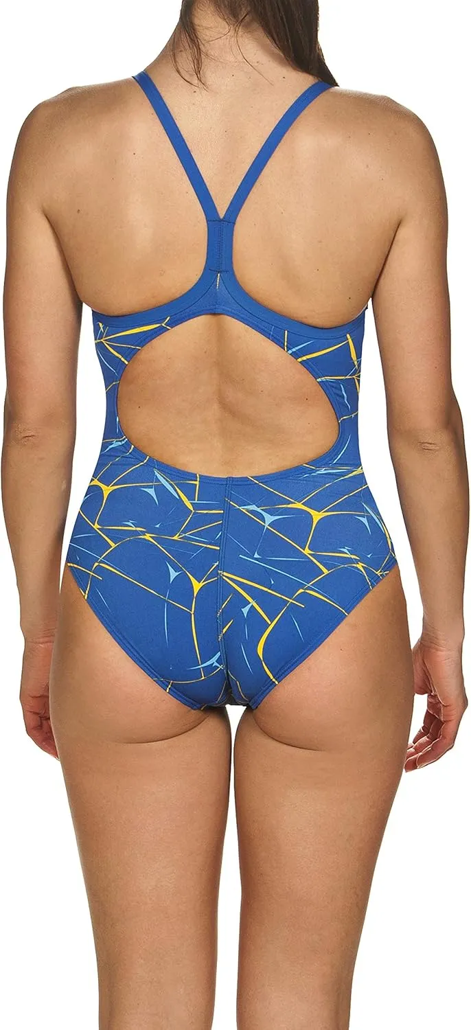ARENA Women's Water Light Drop Back MaxLife One Piece Swimsuit