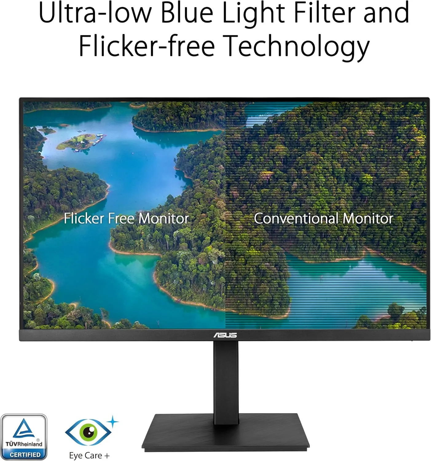 ASUS 27” 4K Business Monitor (VA27UQSB) - UHD (3840 x 2160), IPS, Frameless, HDR10, DisplayPort, Dual HDMI, Speakers, Eye Care, Ergonomic, pivot, swivel, height adjustable, DisplayWidget, 3yr warranty