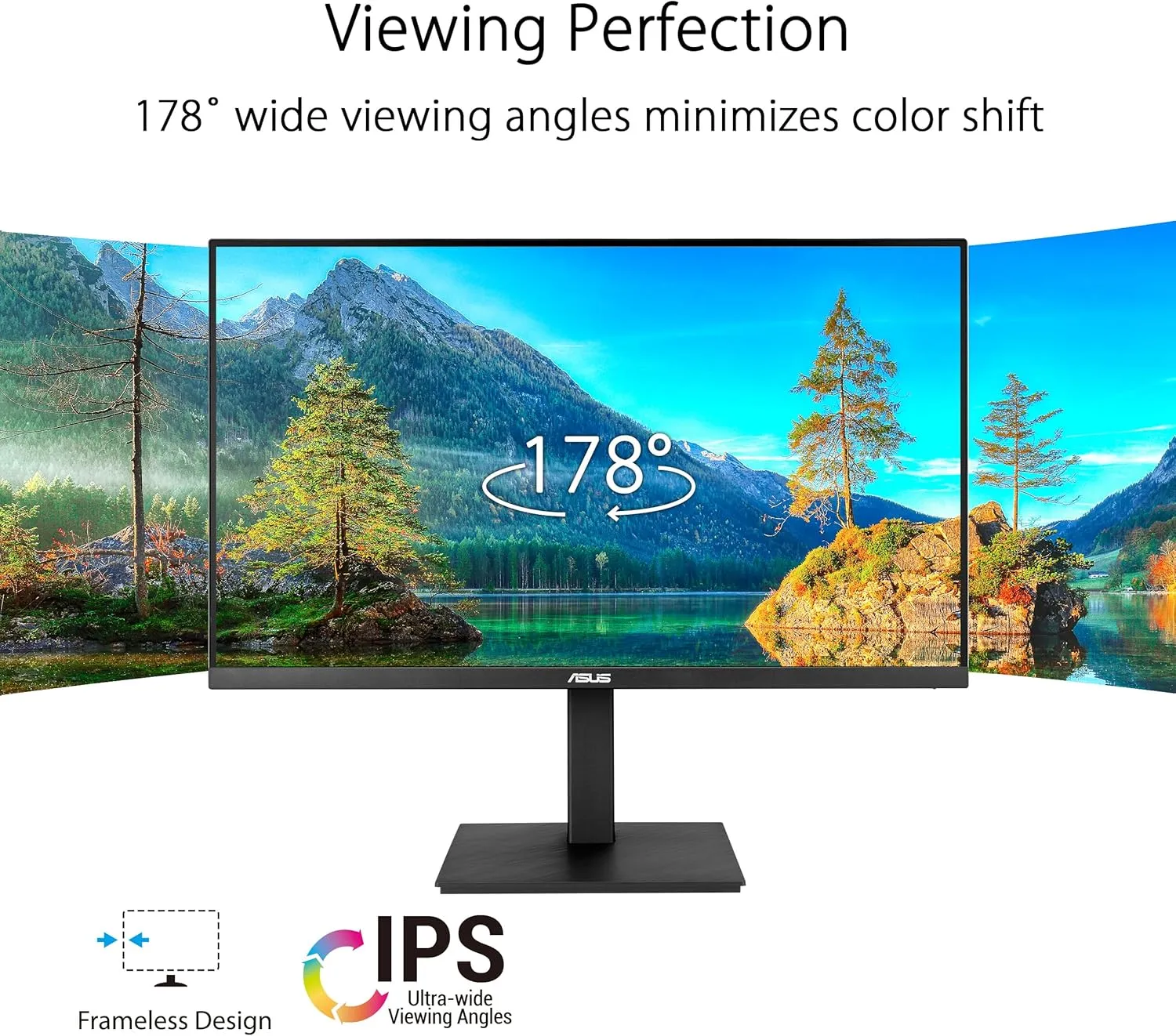 ASUS 27” 4K Business Monitor (VA27UQSB) - UHD (3840 x 2160), IPS, Frameless, HDR10, DisplayPort, Dual HDMI, Speakers, Eye Care, Ergonomic, pivot, swivel, height adjustable, DisplayWidget, 3yr warranty