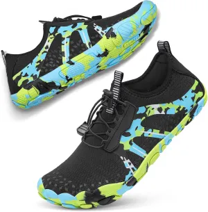 ATHMILE Hiking Barefoot Water Shoes for Women Men Beach Swim Aqua Pool River Quick Dry Athletic Wide Toe Outdoor Sport Kayaking Boating Rock Climbing Yoga Lake