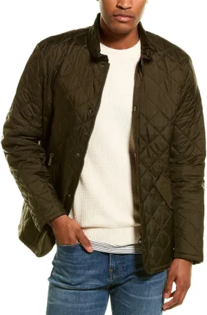 Barbour Men's Flyweight Chelsea Quilted Jacket, Olive, Green, M
