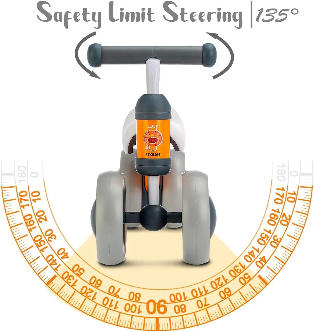 BEKILOLE Balance Bike Toys for 1 Year Old boy&girls - Train Your Baby from Standing to Running | Ideal First Bike and 1st Birthday Gifts