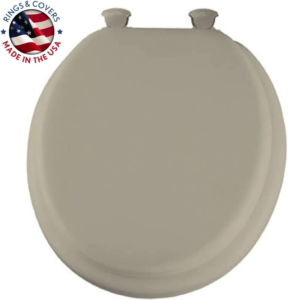 Bemis 13EC 006 Toilet Seat, 1 Pack Round, Bone