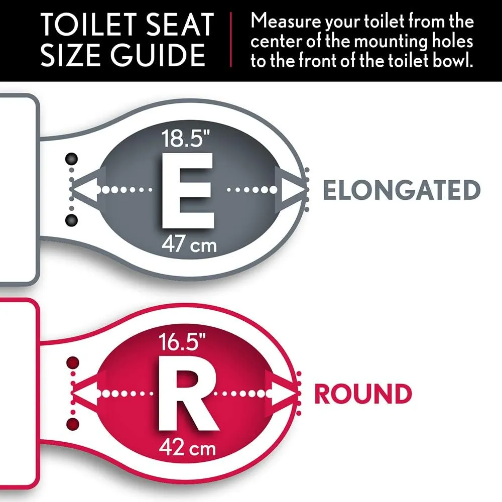 Bemis 13EC 006 Toilet Seat, 1 Pack Round, Bone