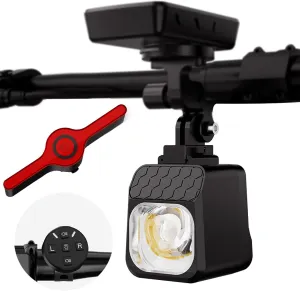 Bike Lights for Night Riding, 12000 mAh Bike Headlight for Mountain, Rechargeable Bike Light for Road