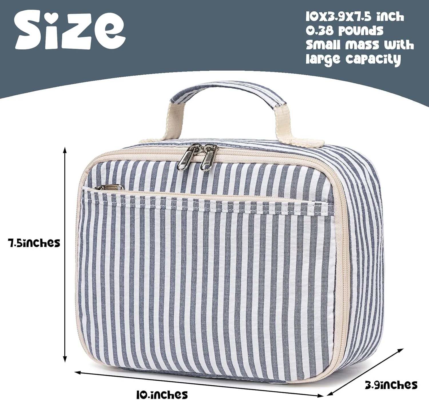 Bluboon Kids Girls Lunch Bag Insulated Lunch Box for school Corduroy Lunch Cooler Organizer School Kids Lunch Tote