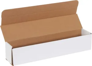 BOX USA Small Shipping Boxes 17.5"L x 3.5"W x 3.5"H, 50-Pack | Foldable Corrugated Cardboard Crush-Proof Box for Shipping, Packing, Moving and Storage