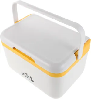 Camping Cooler Chest: Insulated Food Storage Box Container with Handle for Outdoor Adventure Picnics Camping and Catering