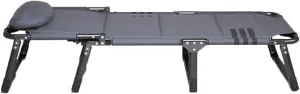 Camping cot Camping Cot Adjustable 4-Position Folded Bed Portable Rollaway Bed Mattress Integrated for Guest Room Small Apartment Folding cot