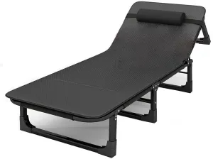 Camping Cot with Mattress, Portable Foldable Bed for Adults, Extra Wide 30 Design, Supports 350 lbs, Includes Pillow, Eye Mask, Cotton Pad - Ideal for Outdoor, Camp, Beach, Office Nap