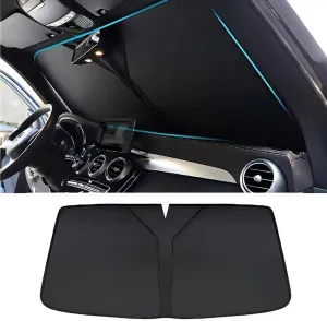 Car Windscreen Sun Shade for Mazda Biante 2008-2018 Foldable Windshield Sunshade Umbrella Front Window Sun Visor Protector Interior Accessories