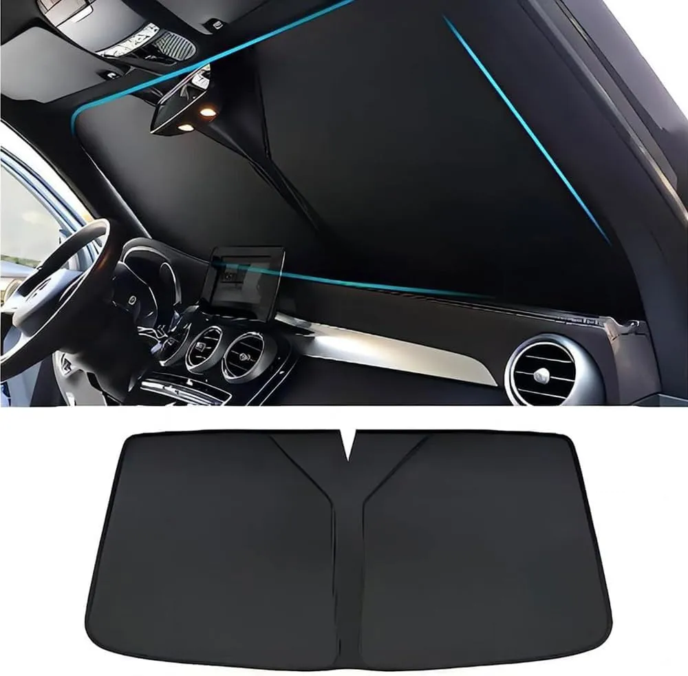 Car Windscreen Sun Shade for Mazda Biante 2008-2018 Foldable Windshield Sunshade Umbrella Front Window Sun Visor Protector Interior Accessories