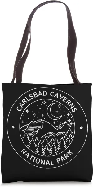 Carlsbad Caverns National Park Explore Adventure Camp Hike Tote Bag