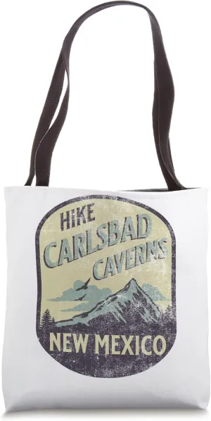 Carlsbad Caverns New Mexico Nature Hike Mountain Outdoors Tote Bag