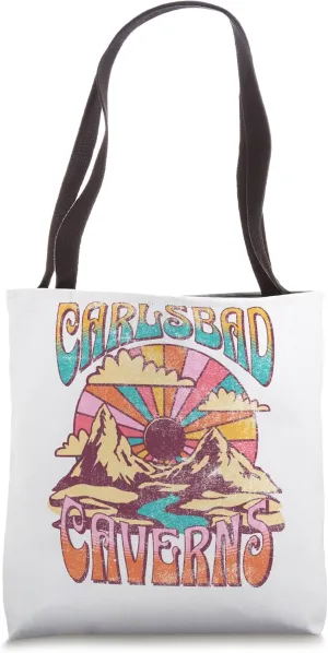 Carlsbad Caverns New Mexico Nature Hiking Mountains Outdoors Tote Bag