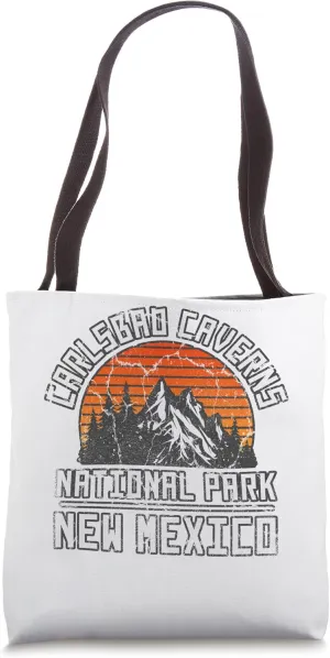 Carlsbad Caverns New Mexico Nature Hiking Outdoors Tote Bag