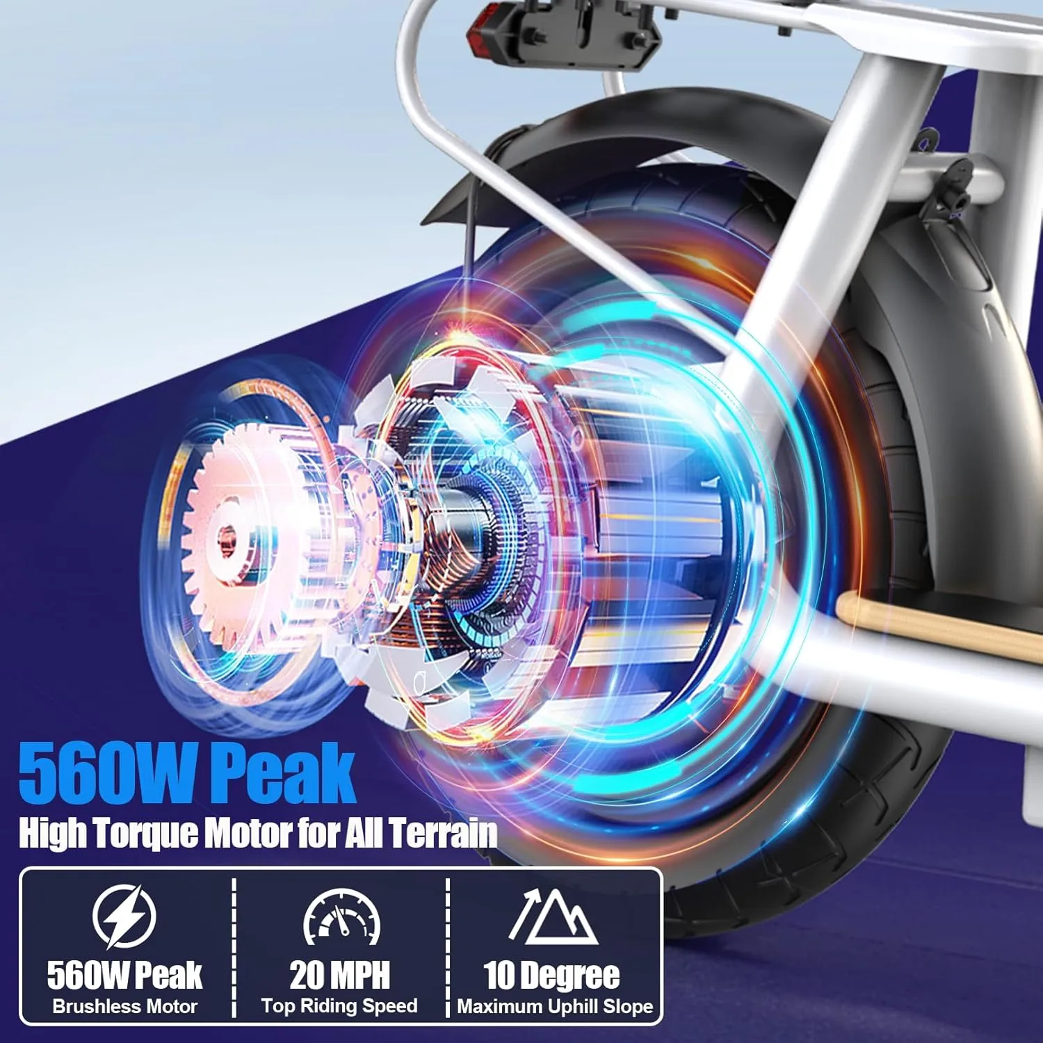 Caroma Peak 1200W Electric Scooter Adults,500Wh Battery up to 30 Miles&20MPH,Foldable Commuting E-Scooter with Detachable Chlid Seat&Basket,300lbs Max Load
