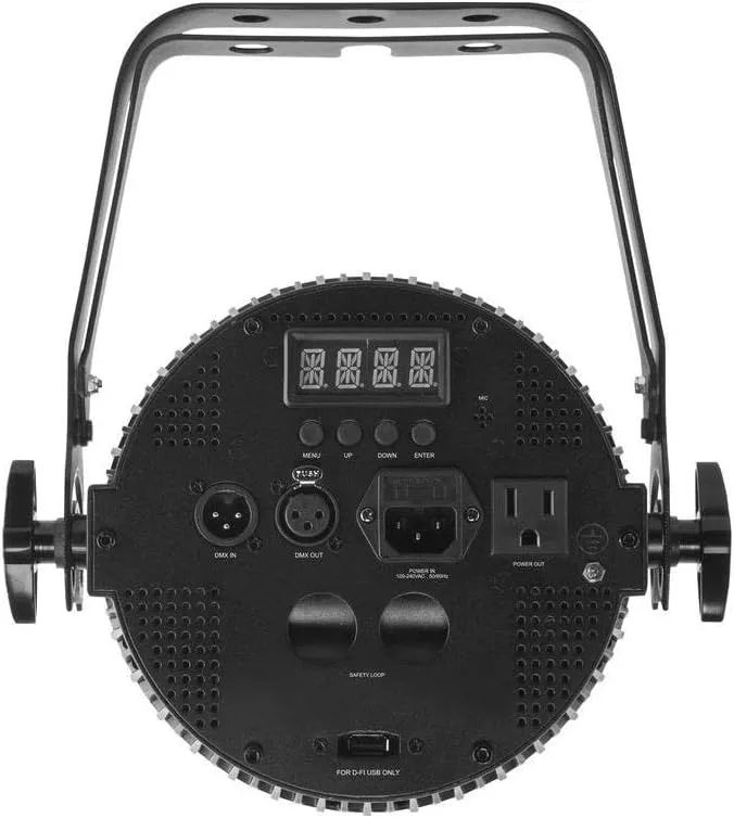CHAUVET DJ SLIMPARPROWUSB SlimPAR Pro W USB, Black
