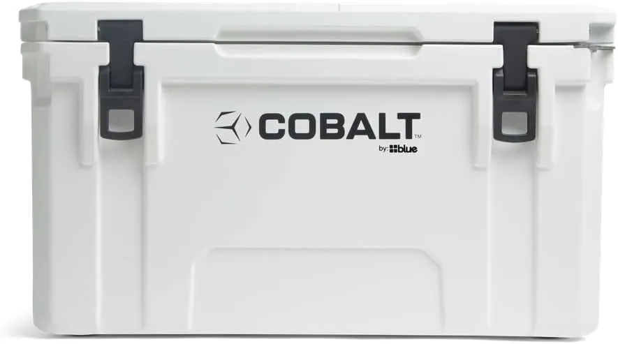 Cobalt 55 Quart Roto Molded Super Ice Cooler | Large Ice Chest Holds Ice Up to 3 Days |