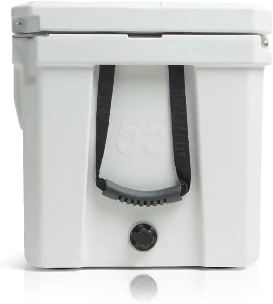 Cobalt 55 Quart Roto Molded Super Ice Cooler | Large Ice Chest Holds Ice Up to 3 Days |