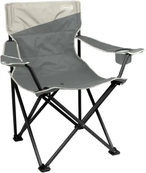Coleman Big-N-Tall Quad Camp Chair with Cup Holder & Side Pocket, Water-Resistant XL Outdoor Seat, Supports up to 600 lbs