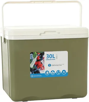 Cooler for Lamborghini Gallardo/Islero/Jalpa/Jarama/Miura/Murciélago/Urraco Insulated Hard Ice Box Large High-Performance Storage Box Portable Cool Picnic Box Festival,C-38 * 30.5 * 34.5cm