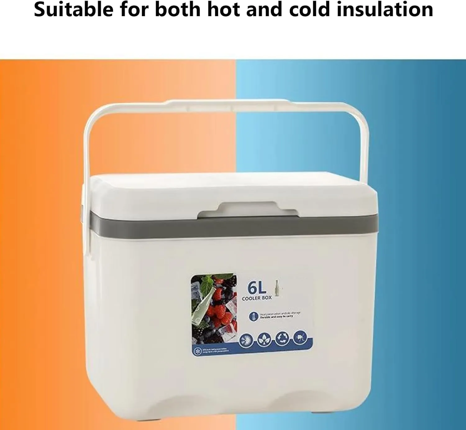 Cooler for Mercury Grand Marquis/Marquis/Monarch/Montclair/Montego Insulated Hard Ice Box Large High-Performance Storage Box Portable Cool Picnic Box Festival Camping