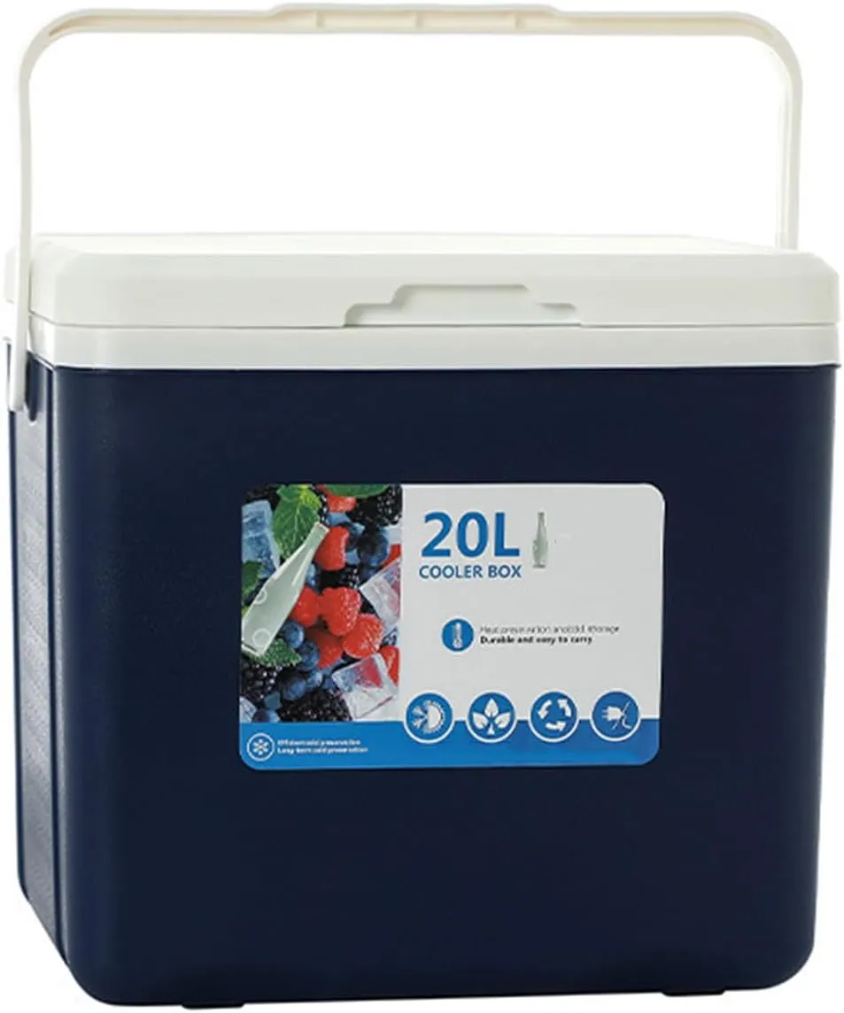 Cooler for Mitsubishi L200/Lancer/Mirage/Outlander/Pajero Insulated Hard Ice Box Large High-Performance Storage Box Portable Cool Picnic Box Festival Camping Accessories,B-33.5 * 25.5 * 32.5cm