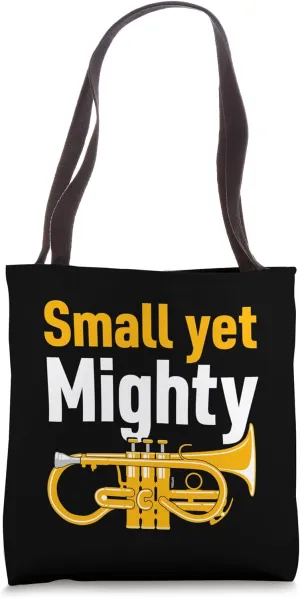Cornet Meme or Brass Band Joke A Funny Soprano Cornet Tote Bag