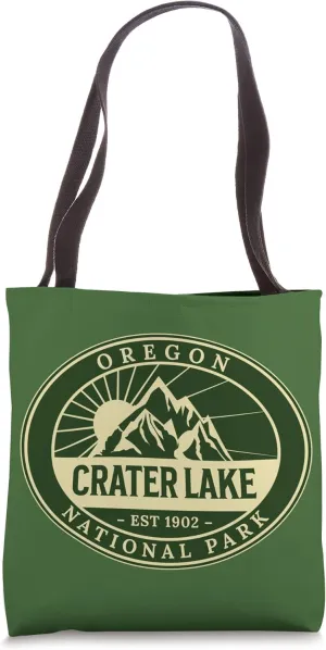 Crater Lake National Park Oregon Hike Outdoors Tote Bag