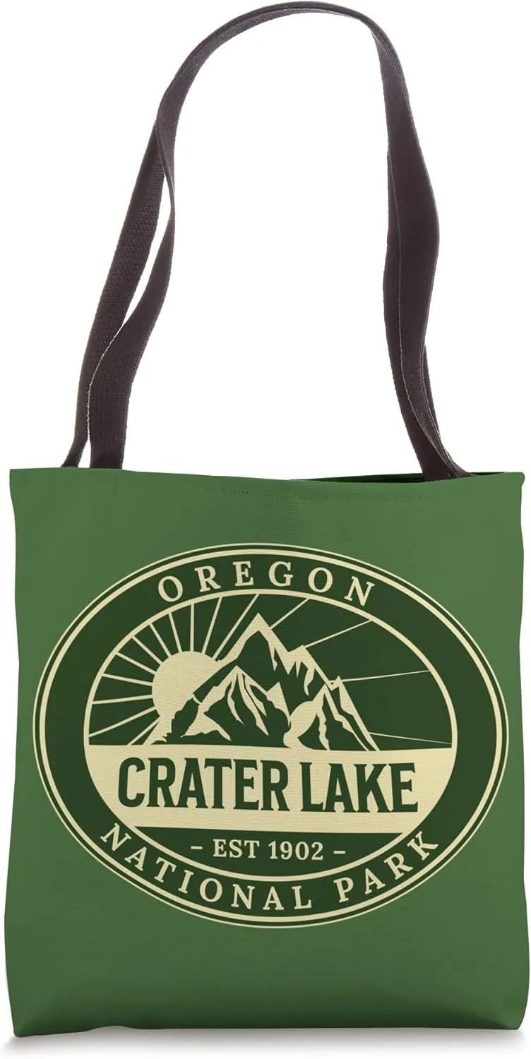 Crater Lake National Park Oregon Hike Outdoors Tote Bag