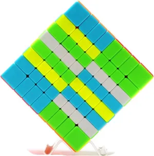 Cuberspeed Qiyi Big Cube 8x8x8 Speed Cube stickerless qiyi 8x8 Magic Cube