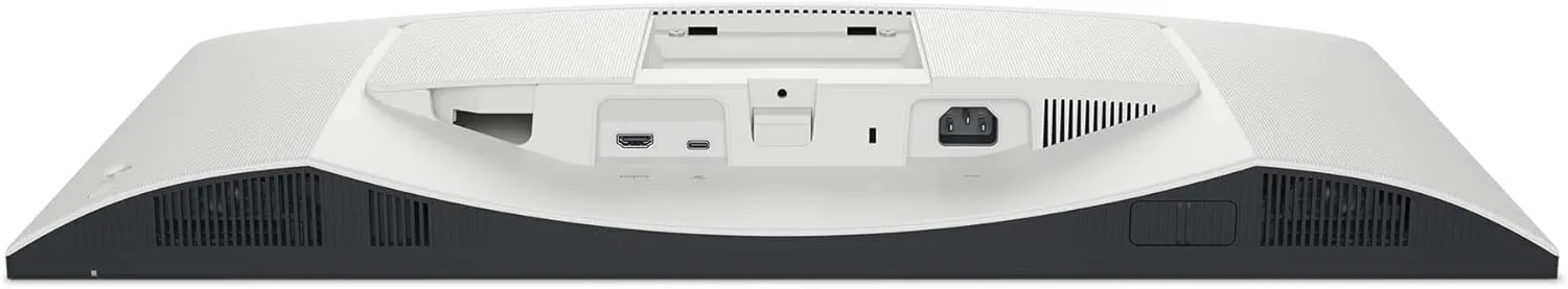 Dell 27 Plus 4K USB-C Monitor - S2725QC - 27-inch 4K (3840 x 2160) 120Hz 16:9 Display, AMD FreeSync Premium, sRGB 99%, Integrated Speakers, 1500:1 Contrast Ratio, Comfortview Plus - Ash White