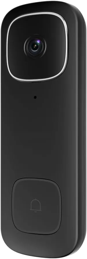 DH-DB6I 5MP Wired Video Doorbell Kit for Dahua, 2.4GHz and 5GHz Wi-Fi connectivity, Two-Way Talk, 2.2mm Wide Angle View, MicroSD Slot, Comes with Angle Brackets and Chime Kit
