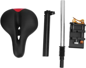 Electric Scooter Seat Saddle Aluminum Foam, Foldable, Shock Absorbing Replacement for M365 1S Lite