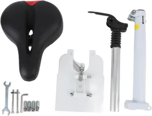 Electric Scooter SEAT Shock Absorbing Foldable Adjustable Height Aluminum Alloy Foam Saddle for 365 1S LITE
