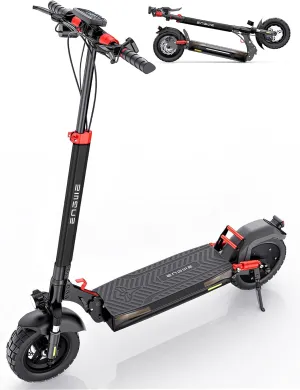 ENGWE Y600 830W(Peak) Electric Scooter for Adults Teens, 28mph Fast Off Road E-Scooter Full Suspension, 48V18A Battery 43.5Miles Long Range, Folding Escooter Commuting