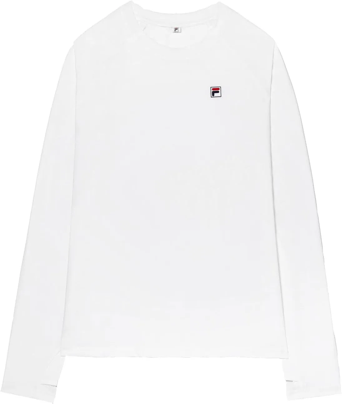 Essential UV Blocker Womens Long Sleeve Tennis Shirt White 100 Large