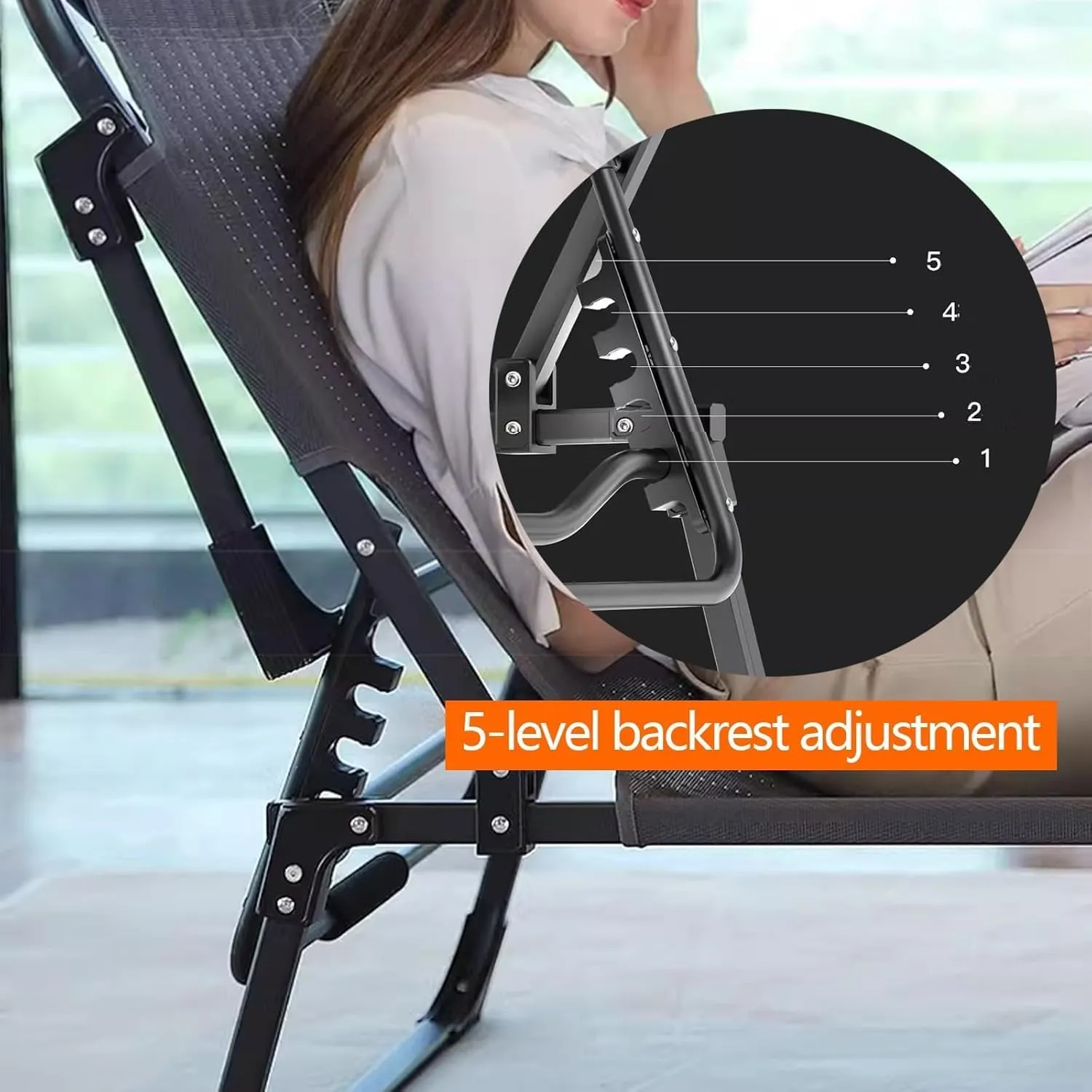 EYPKPL cots for Sleeping Camping Cots Oxford Cloth Camping Cots for Adults with Pillow Foldable Camping Cot Load 551lbs Portable Reclining Chaise Stretching Freely
