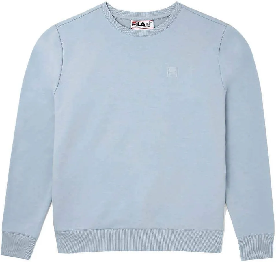 Fila Womens Midweight French Terry Crewneck Long Sleeve Sweatshirt
