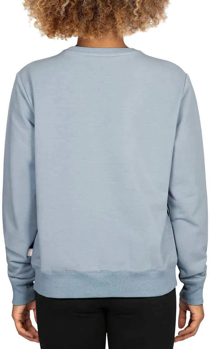 Fila Womens Midweight French Terry Crewneck Long Sleeve Sweatshirt