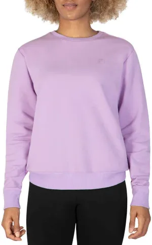 Fila Womens Midweight French Terry Crewneck Long Sleeve Sweatshirt